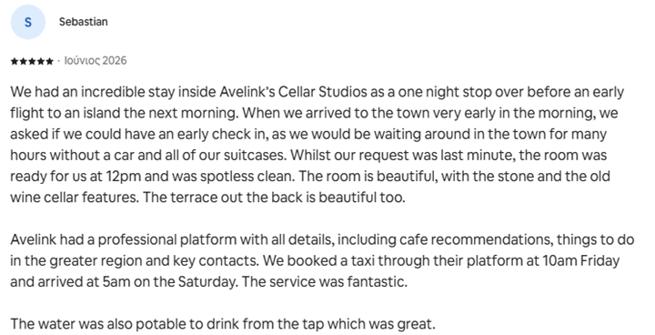 Customer review screenshot 2